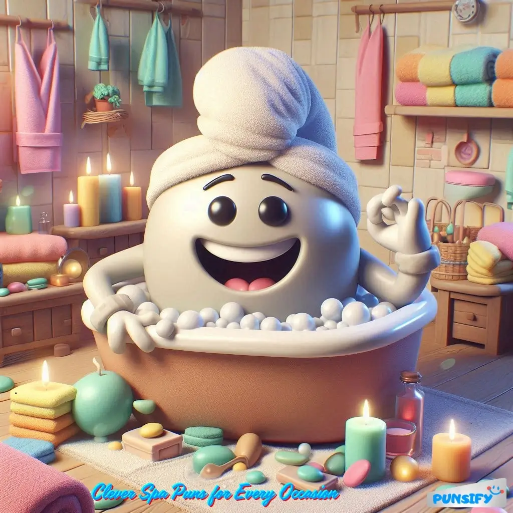 175+ Hilarious Spa Puns and Jokes to Relax and Unwind with a Splash of Humor