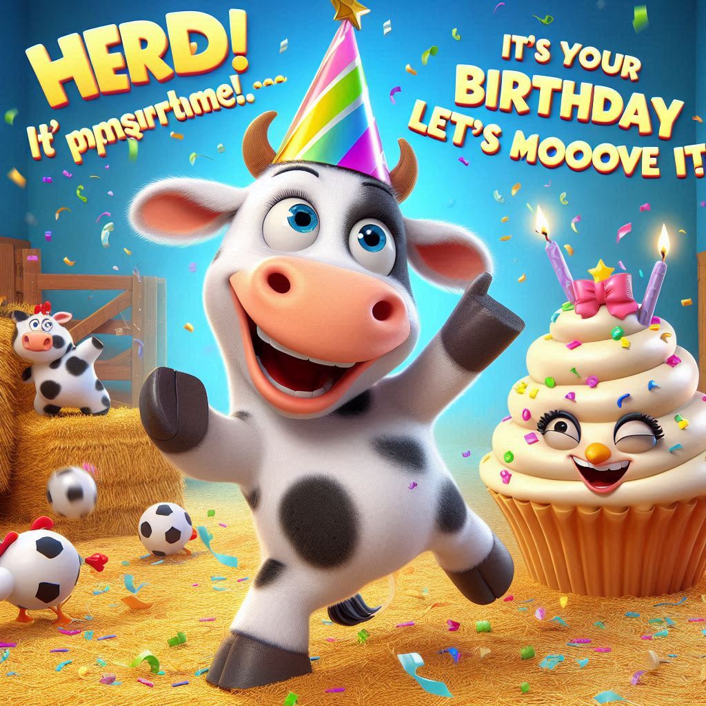 Cow Birthday Puns