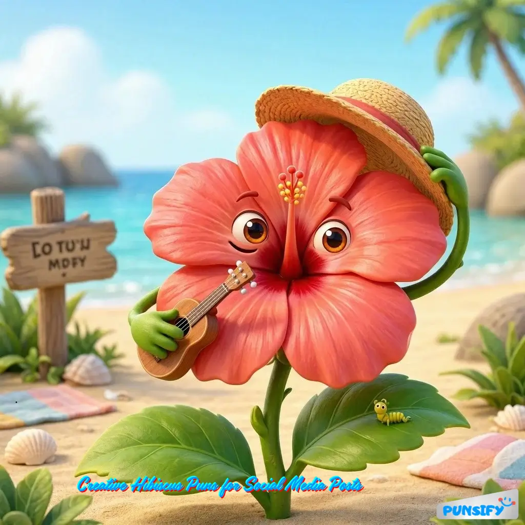157+ Funny Hibiscus Puns to Brighten Your Day with Floral Fun