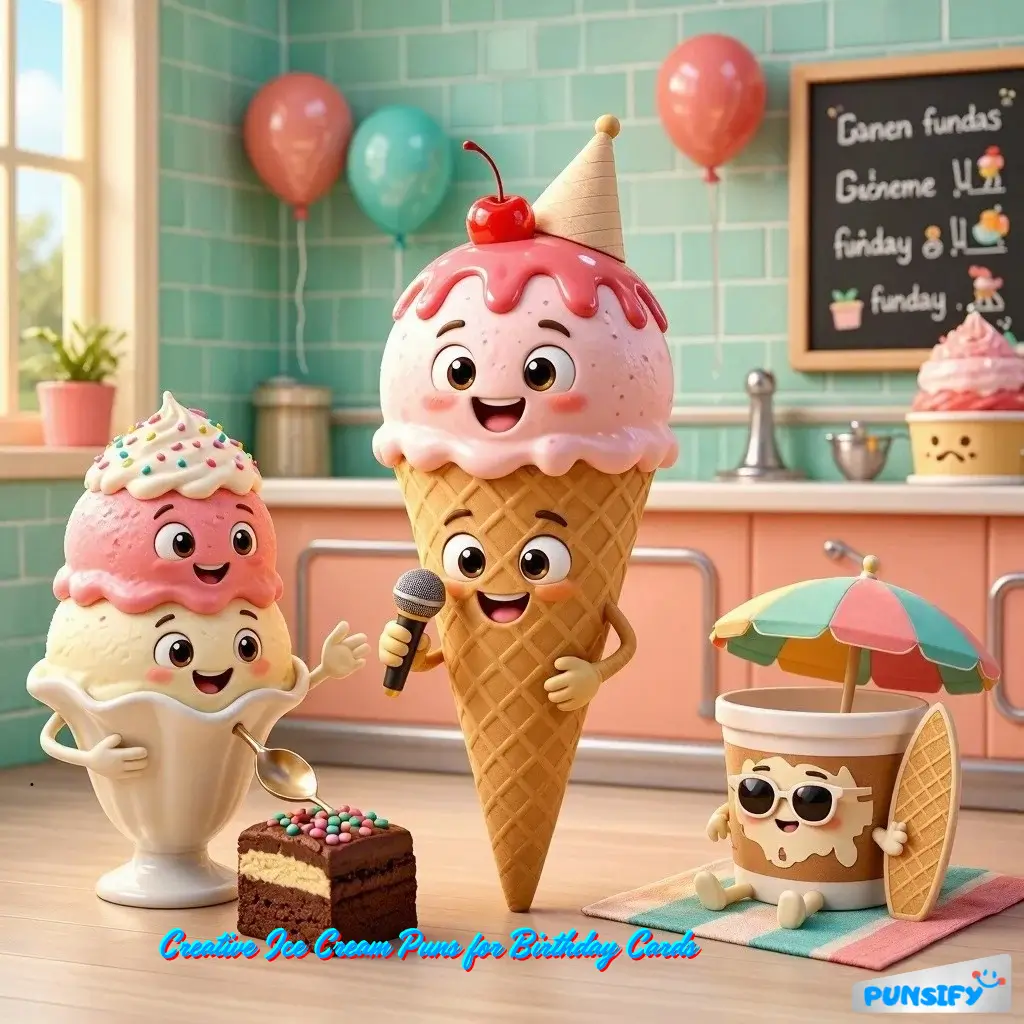 187+ Icecream Puns to Chill Your Day with Sweet Laughter