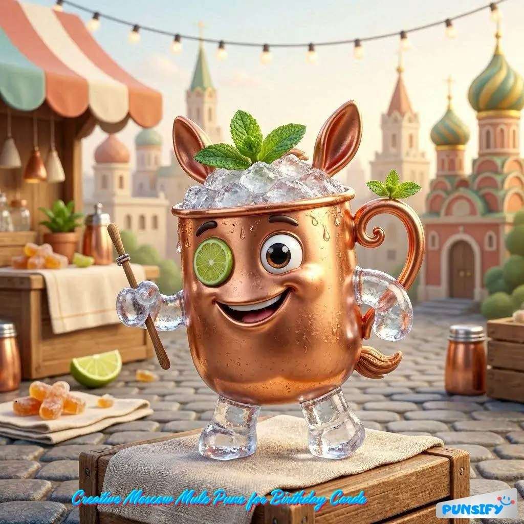 187+ Hilarious Moscow Mule Puns & Jokes for a Refreshingly Fun Cocktail Twist