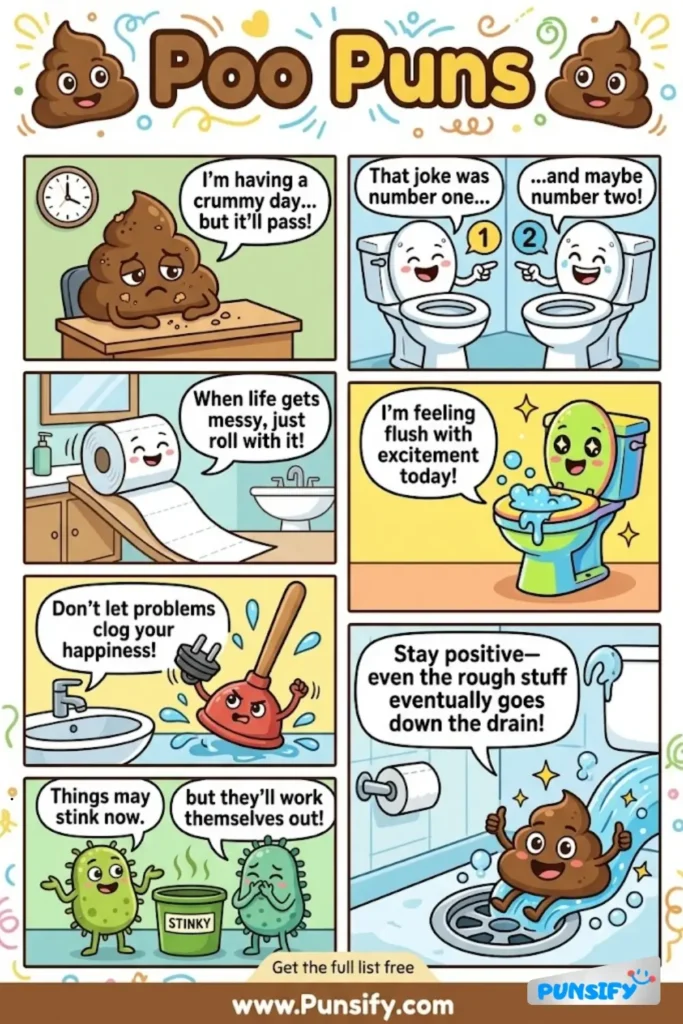 165+ Hilarious Poo Puns & Jokes That Will Make You Giggle and Toot with Joy