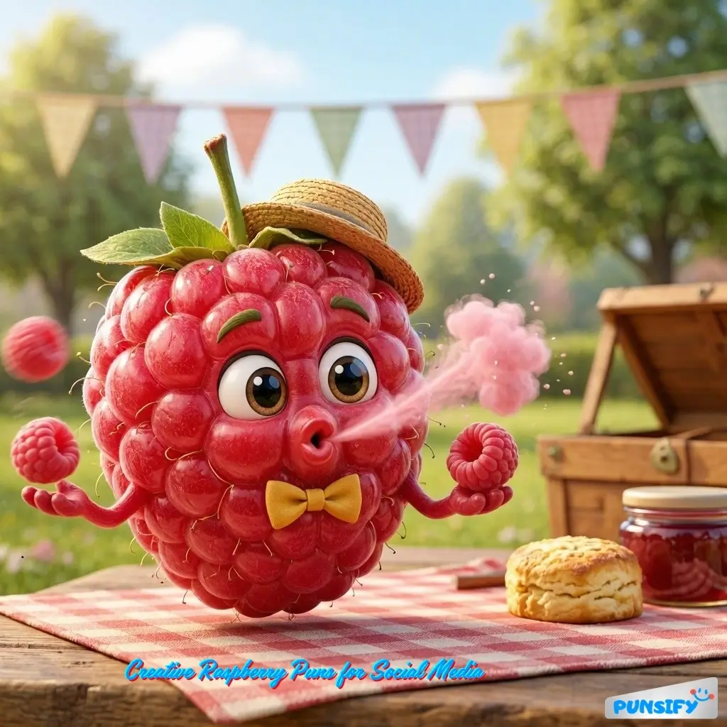 159+ Hilarious Raspberry Puns That Will Berry Delight Your Day