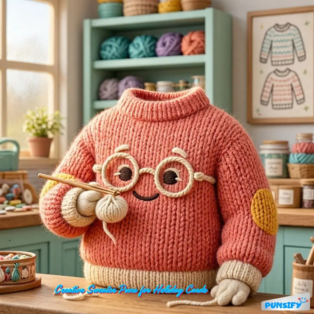 167+ Hilarious Sweater Puns That Will Knit You a Smile Today
