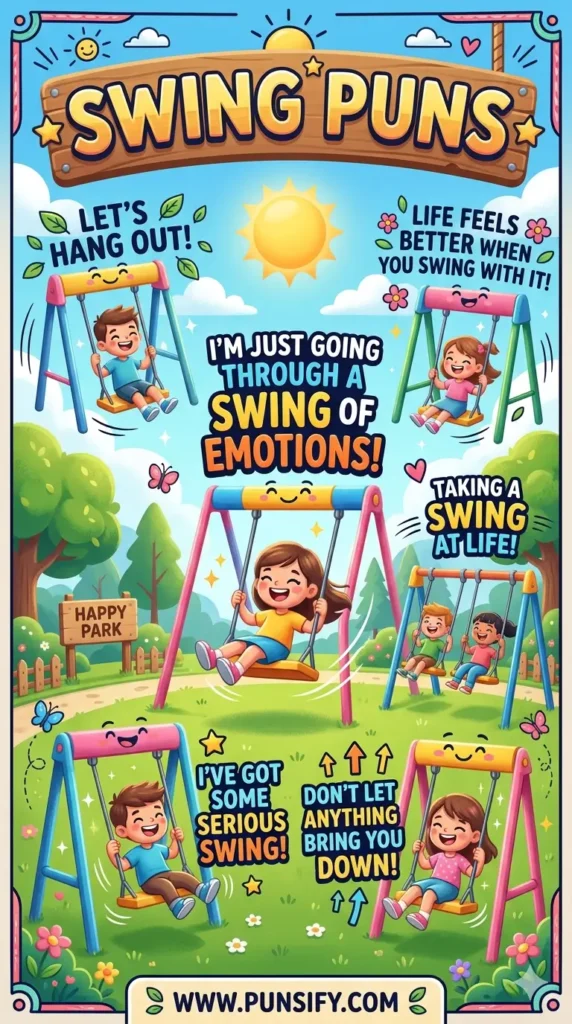 173+ Hilarious Swing Puns to Elevate Your Humor and Lighten the Mood