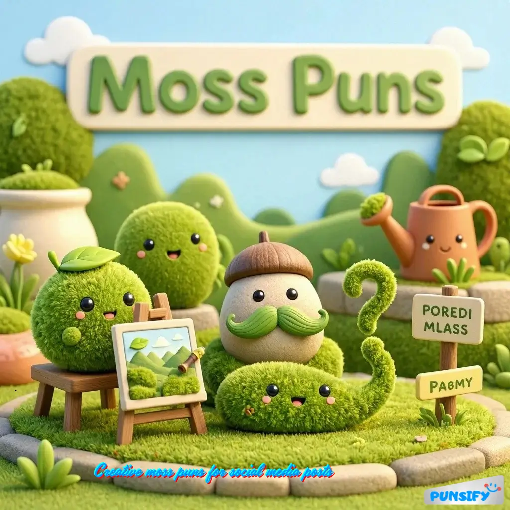 189+ Moss Puns That Will Make You Green with Laughter and Joy