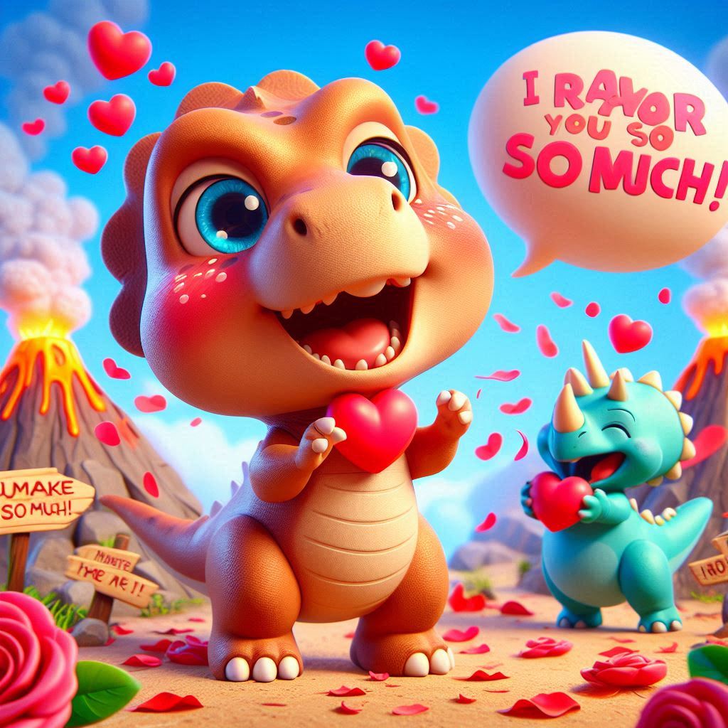 Dino Love Puns