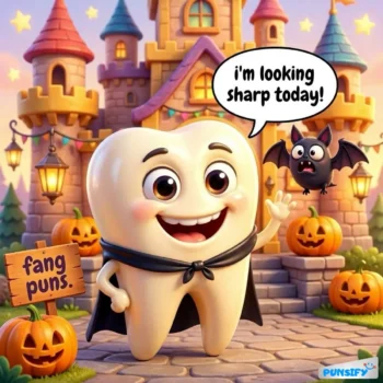 179+ Hilarious Fang Puns for a Howling Good Time and Endless Laughter