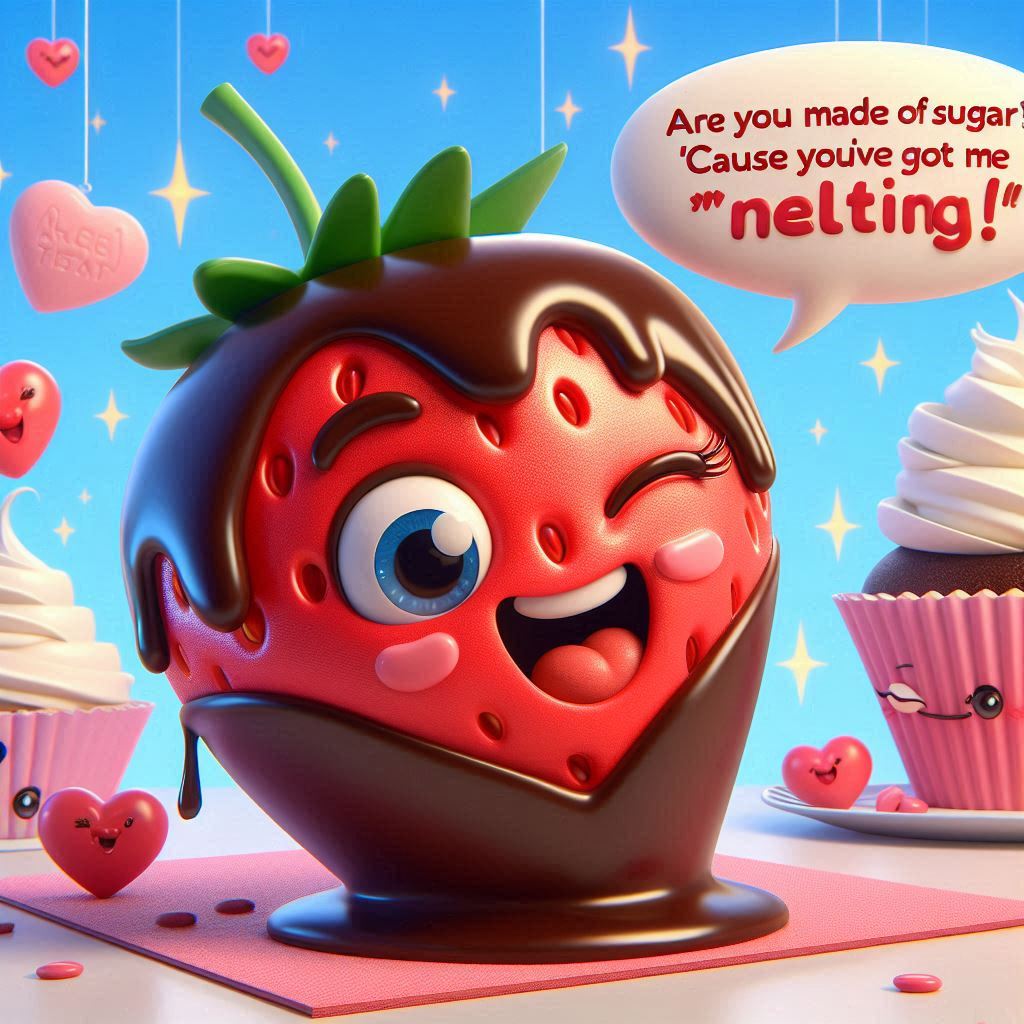 Flirty Food Love Puns
