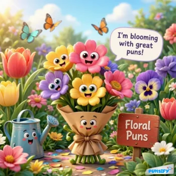 175+ Hilarious Floral Puns That Will Bloom Your Humor and Brighten Days