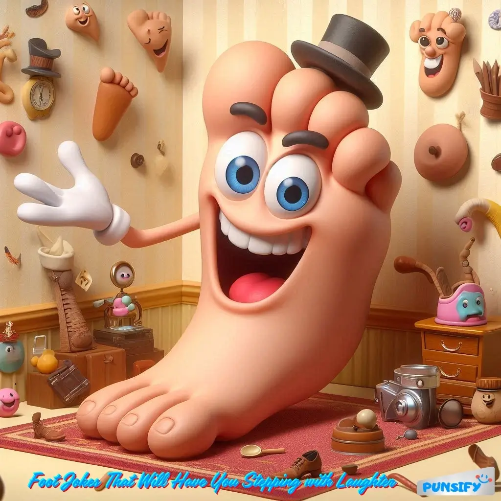 169+ Punbelievable Foot Jokes That Will Have You Treading on Laughter