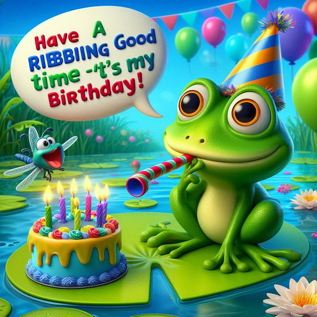 Frog Birthday Puns