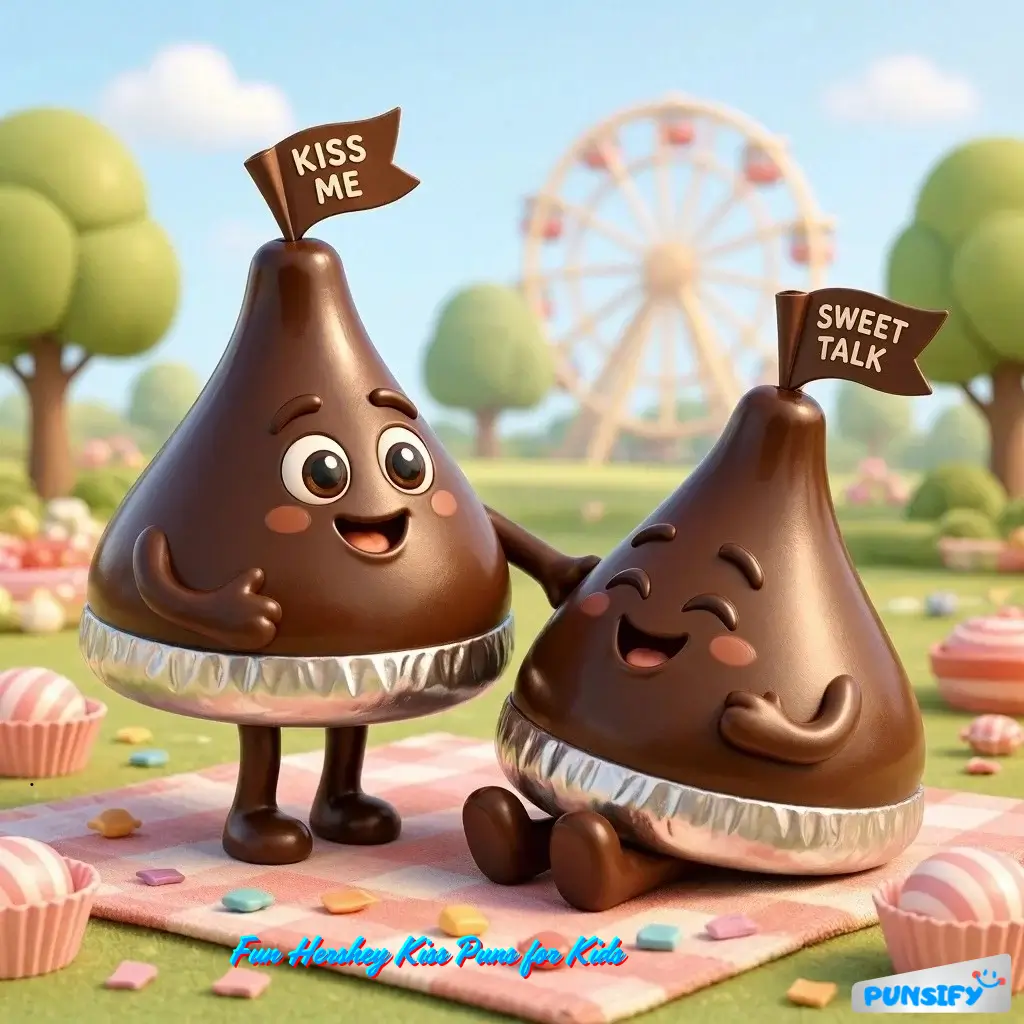 157+ Hilarious Hershey Kiss Puns for Sweet Laughs and Chocolate Fun