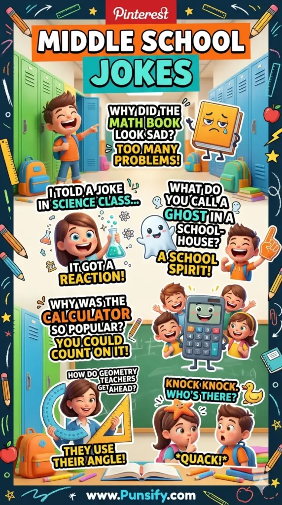 175+ Hilarious Middle School Jokes for Endless Laughter and Fun