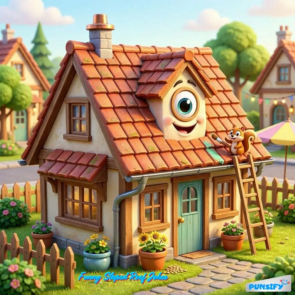 169+ Hilarious Sloped Roof Jokes & Puns to Elevate Your Humor Game Today