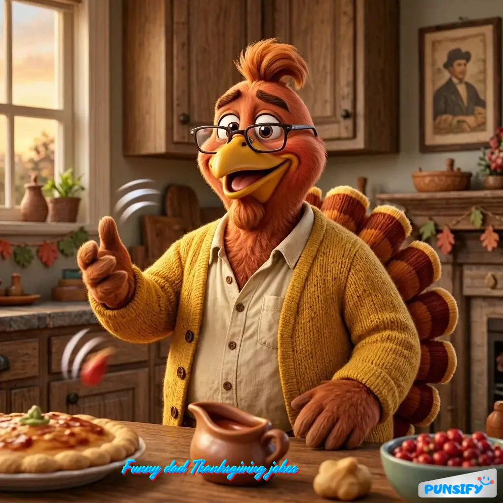 169+ Funny Dad Thanksgiving Jokes for a Feast of Laughter and Fun