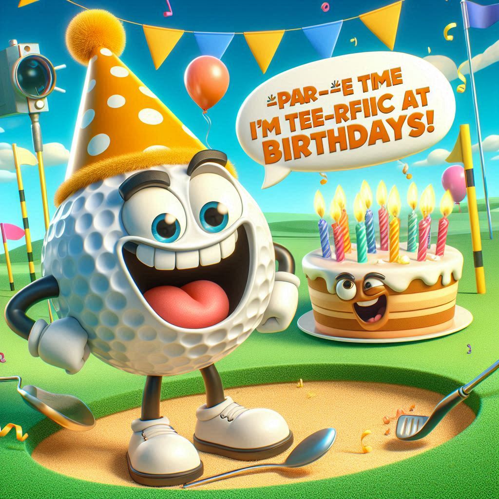 Golf Birthday Puns