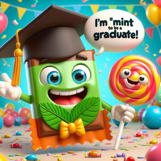 Graduation Candy Puns