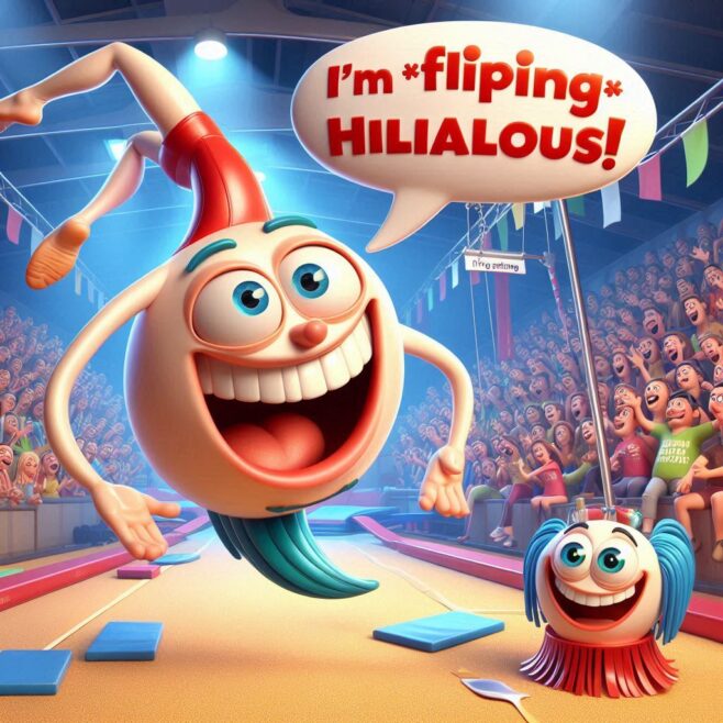 163+ Tumbling into Laughter with Gymnastic Jokes and Puns Galore!