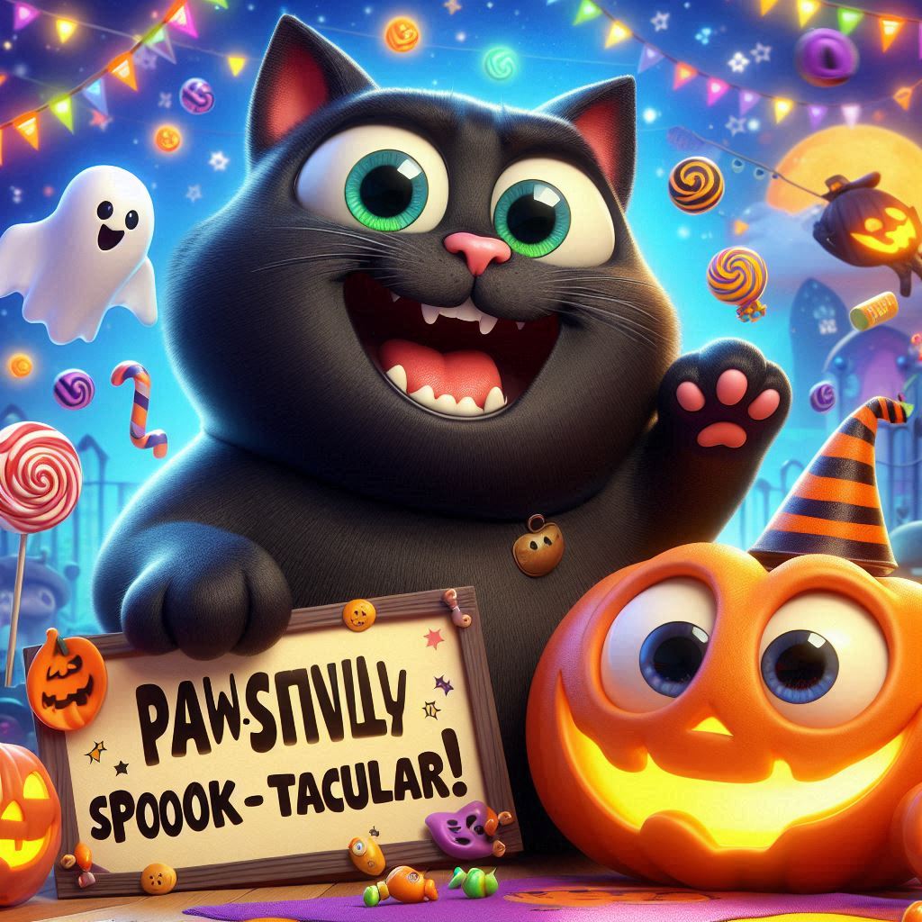 Halloween Cat Puns