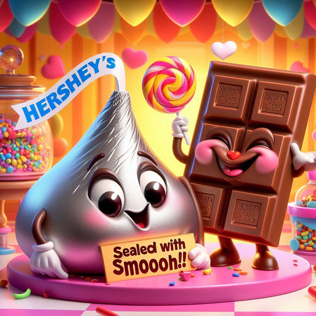 Hershey Kiss Puns