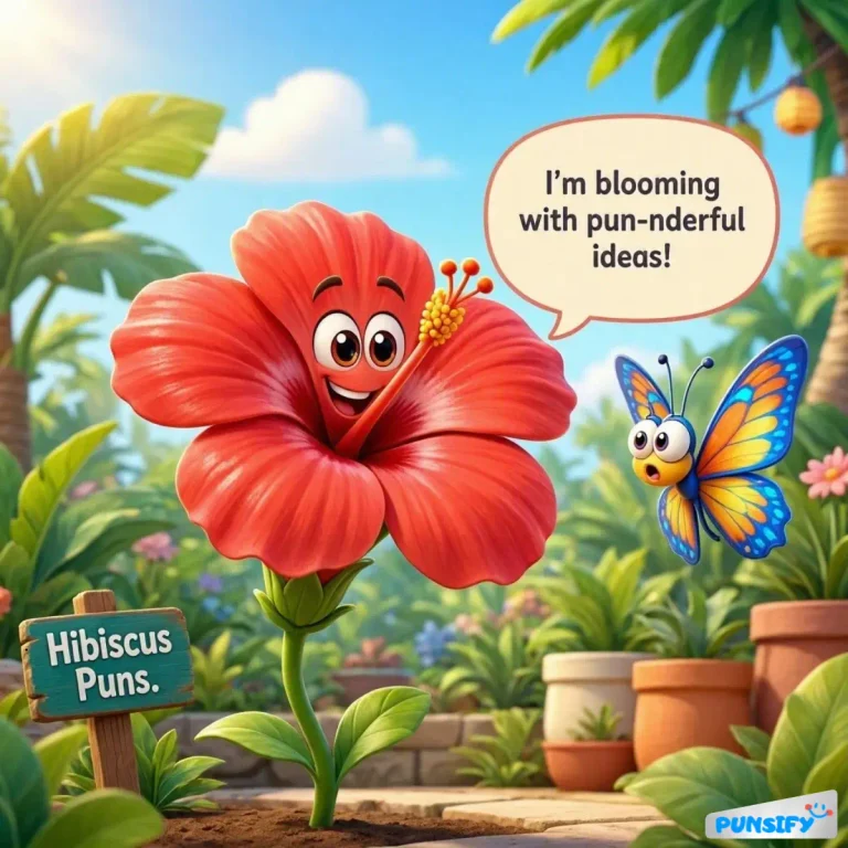Hibiscus Puns