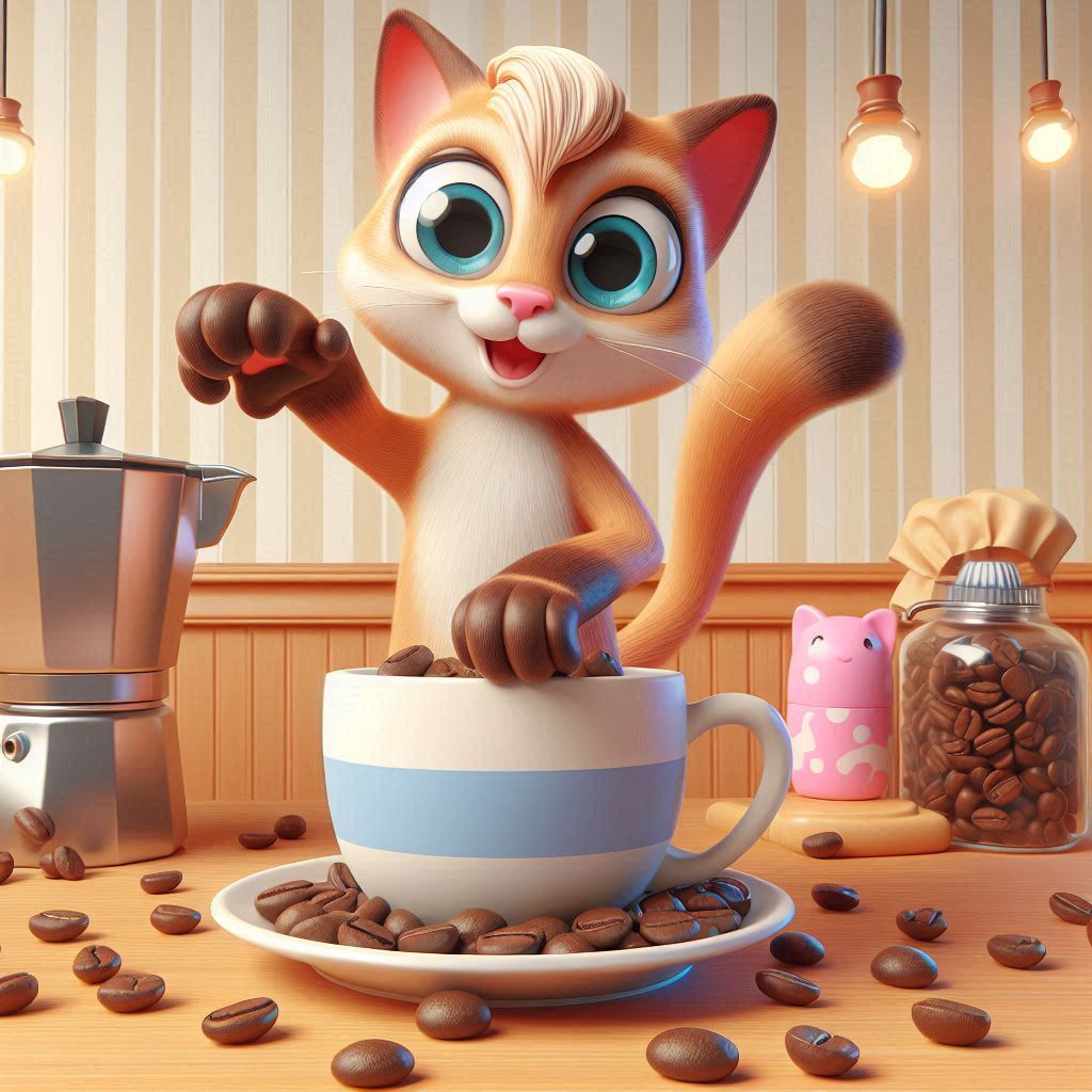 200+ Cat Coffee Puns to Brew Up a Purr-fect Morning Fun 4 Hilarious Cat Coffee Puns for Every Occasion