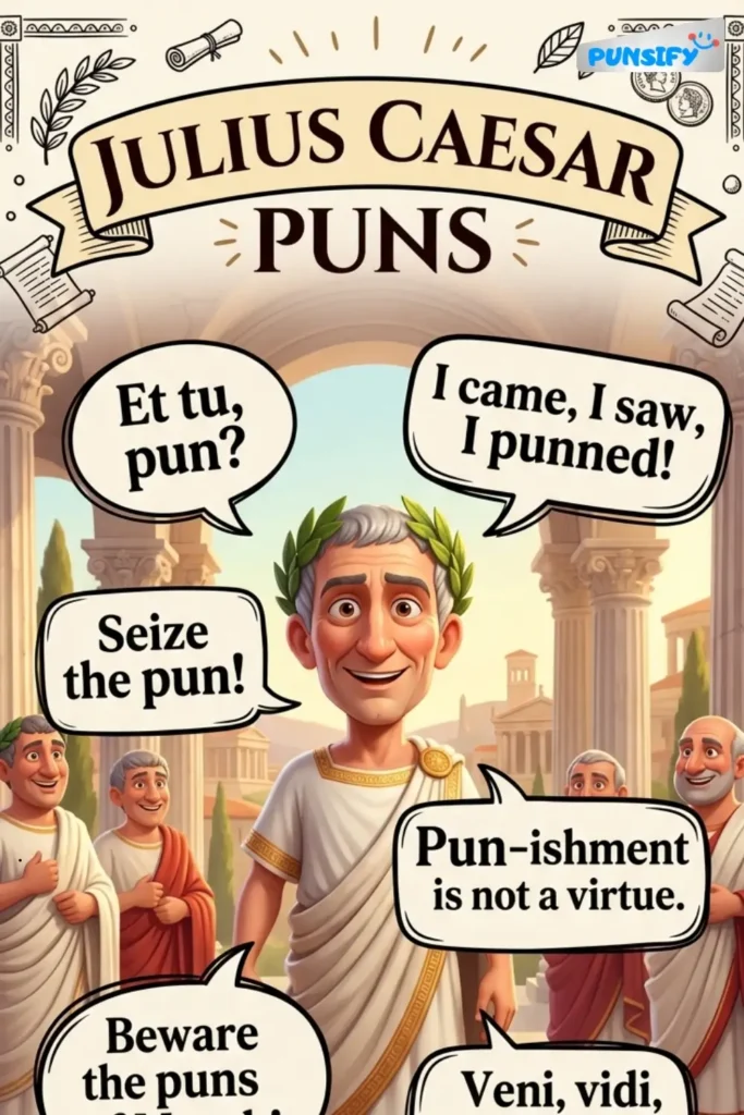 157+ Hilarious Julius Caesar Puns That Will Make You Laugh Out Loud