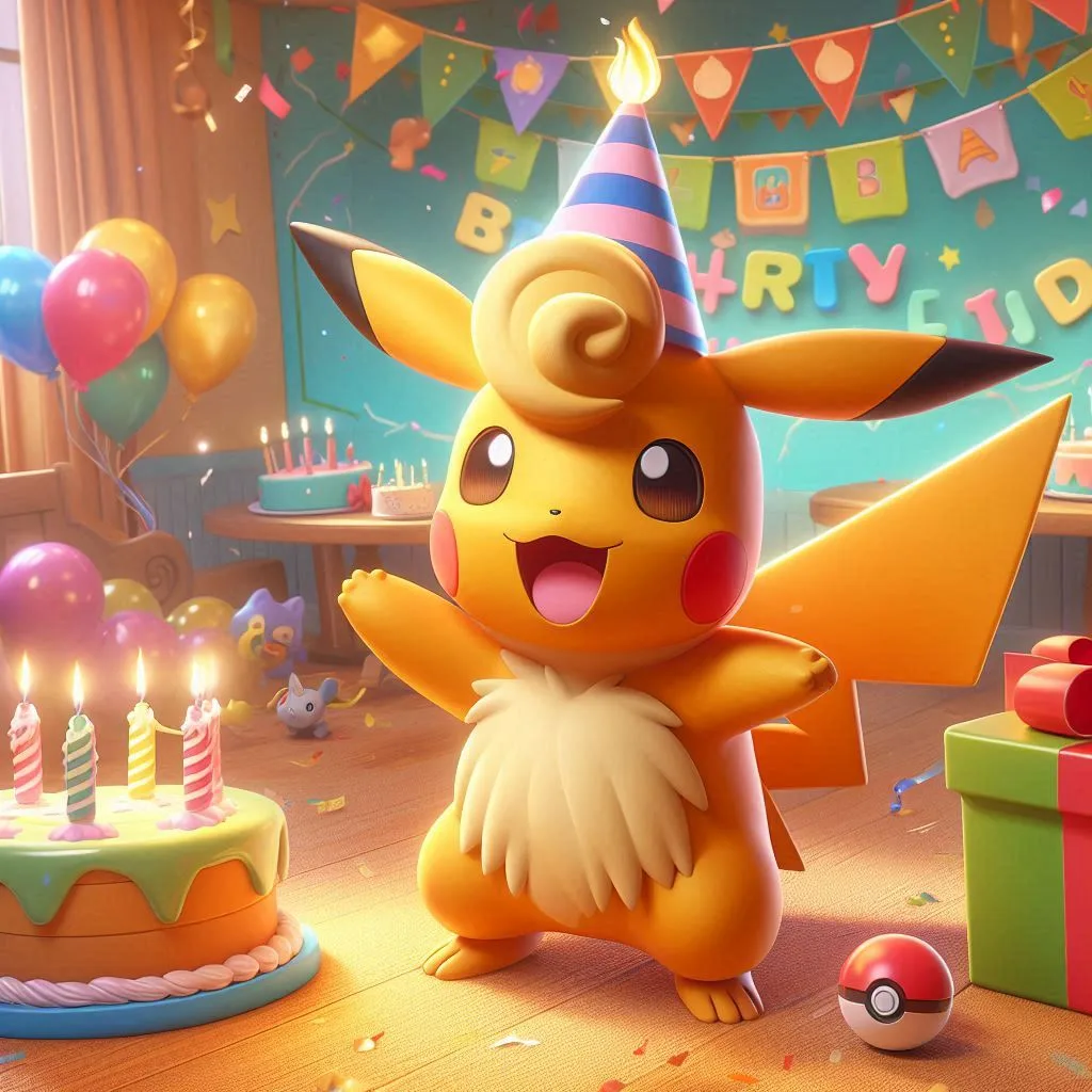 200+ Pokemon Birthday Puns for a Fun Celebration Adventure 4 Hilarious Pokemon Birthday Puns for Card Messages