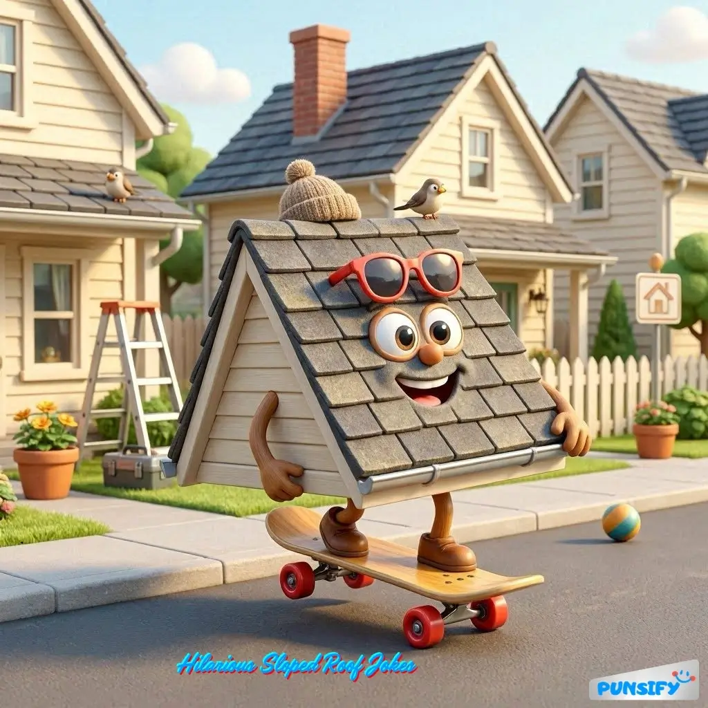 169+ Hilarious Sloped Roof Jokes & Puns to Elevate Your Humor Game Today