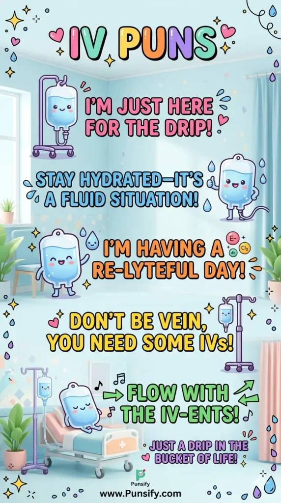 159+ Hilarious Iv Puns That Will Make You Laugh and Brighten Your Day