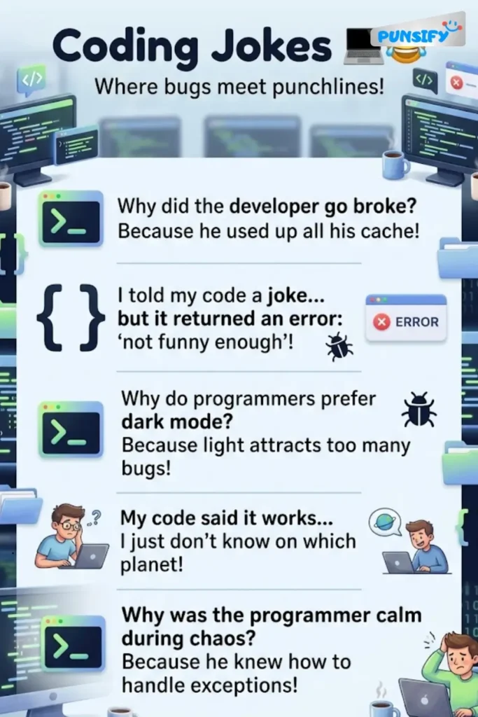 169+ Gigglefest of Coding Jokes and Puns to Debug Your Day!
