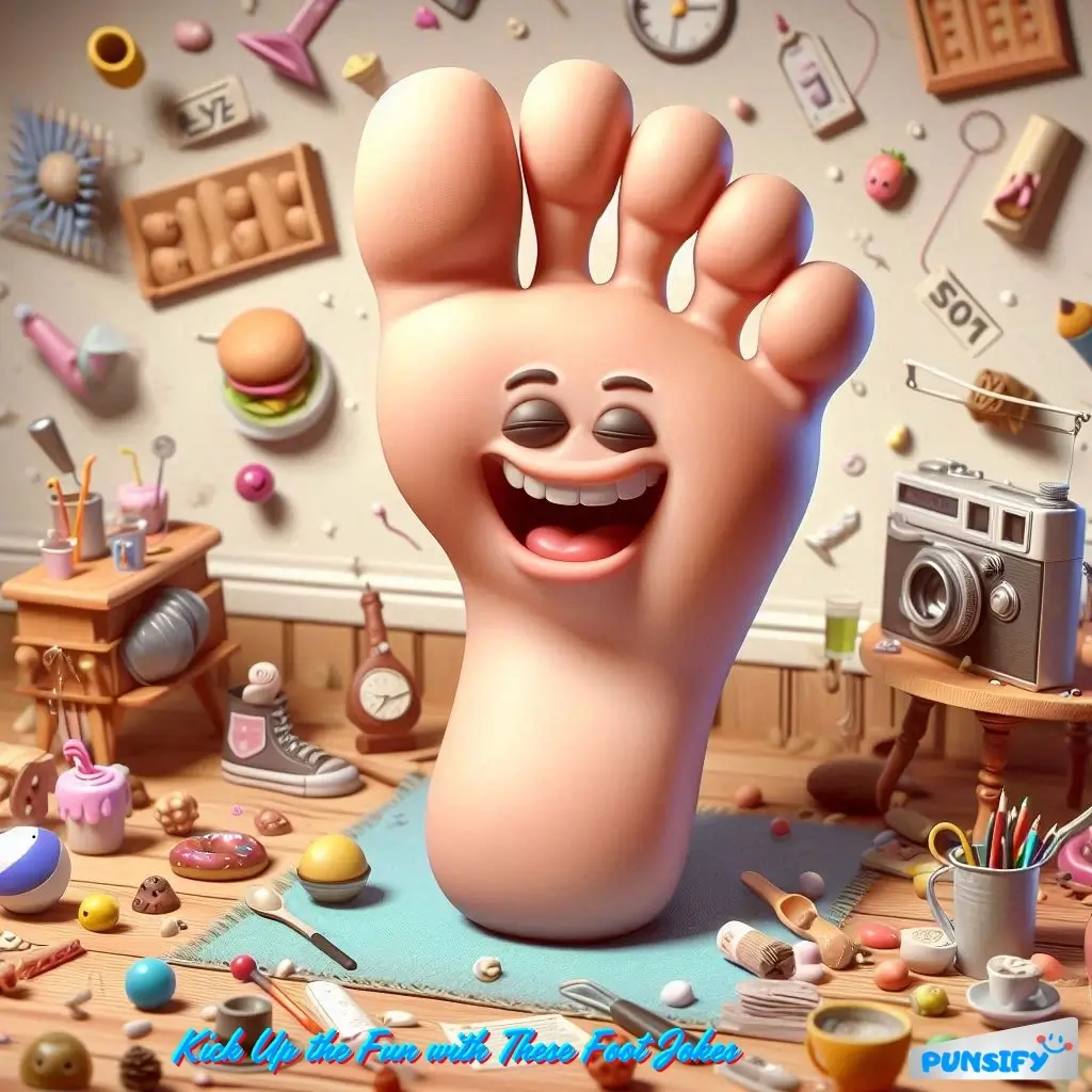 169+ Punbelievable Foot Jokes That Will Have You Treading on Laughter
