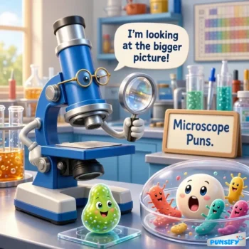 199+ Hilarious Microscope Puns That Will Magnify Your Laughter Today