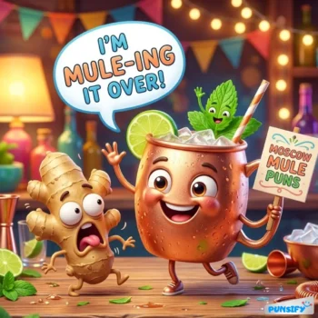 187+ Hilarious Moscow Mule Puns for a Refreshingly Fun Cocktail Twist