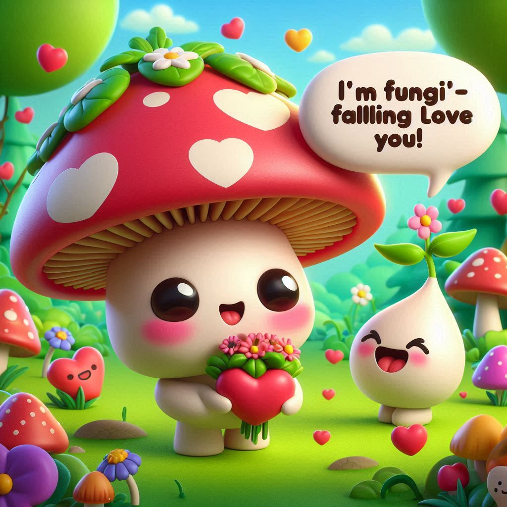 Mushroom Love Puns