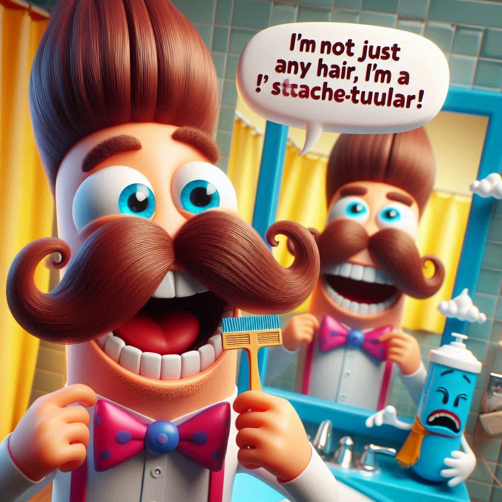 Mustache Puns