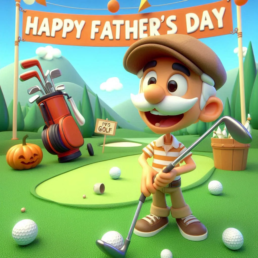 200+ Father's Day Golf Puns to Tee Off Your Celebration 2 One Liner Golf Puns for Dad