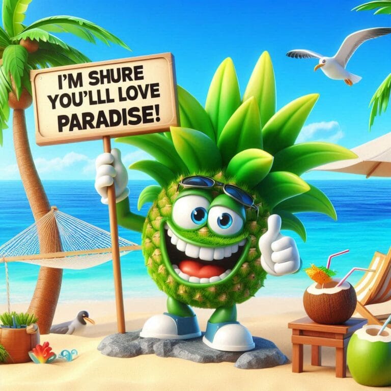 200+ Paradise Puns for Endless Laughter and Sunshine Fun