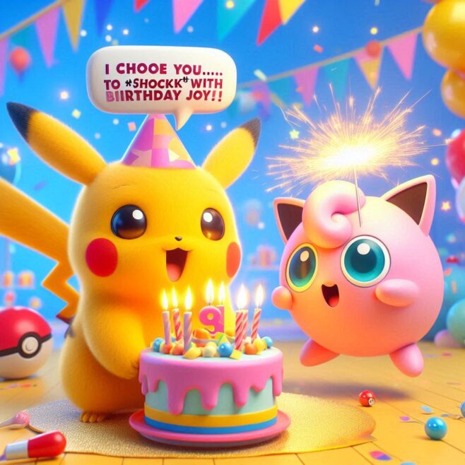 Pokemon Birthday Puns