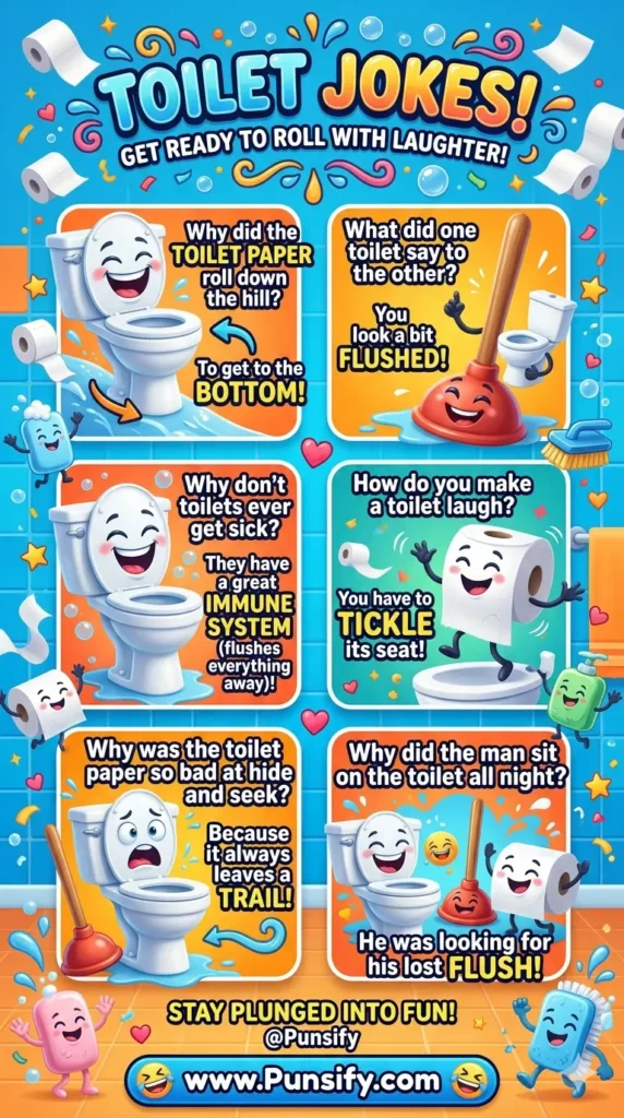 Flushing Fun with 129+ Toilet Jokes That Will Leave You Rolling in Laughter