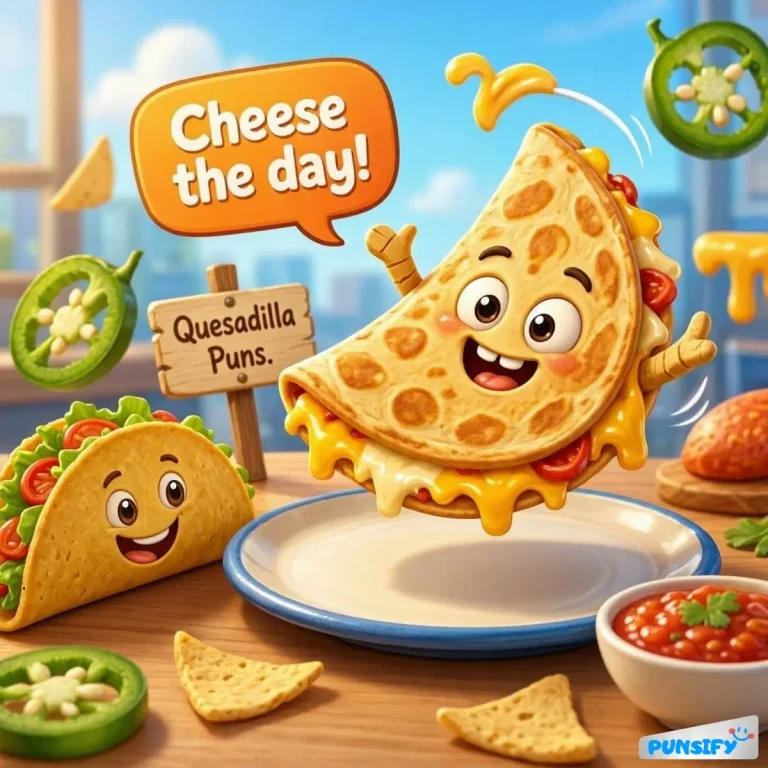 Quesadilla Puns