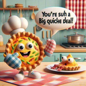 200+ Quiche Puns to Make You Smile and Savor the Fun