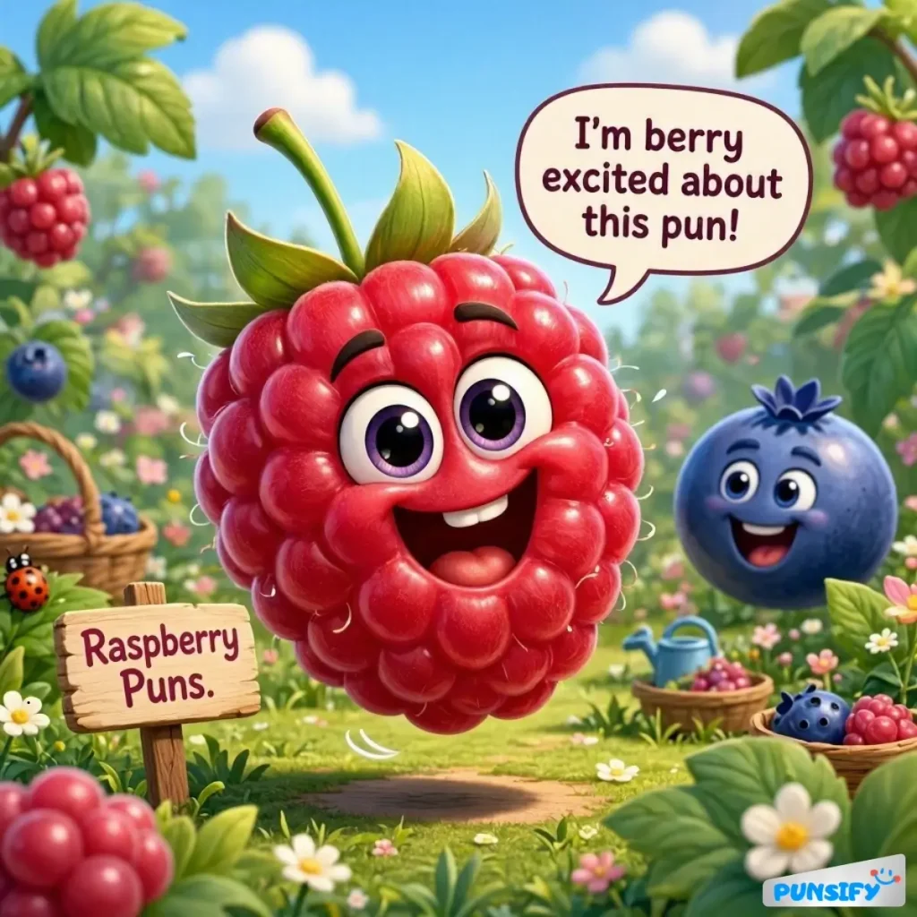 Raspberry Puns