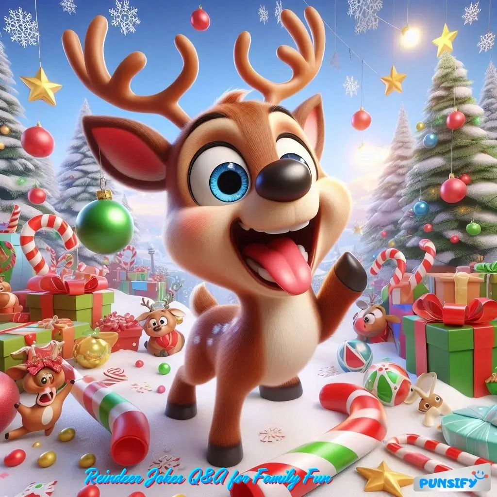 157+ Hilarious Reindeer Jokes and Puns to Spark Joy and Laughter This Holiday Season