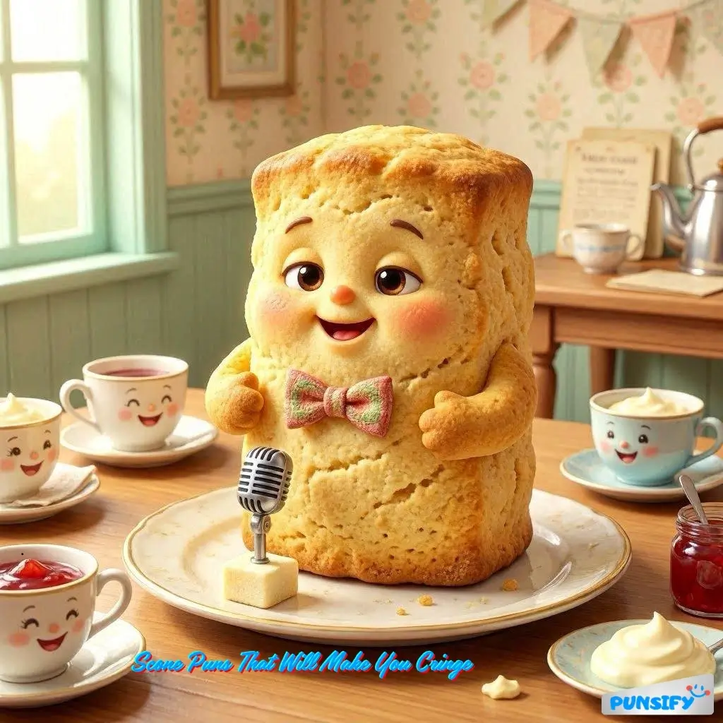 163+ Hilarious Scone Puns & Jokes to Whisk Up Laughter and Delight Everyone