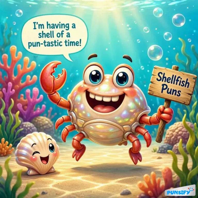 Shellfish Puns