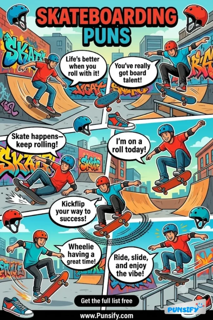 175+ Hilarious Skateboarding Puns & Jokes to Kickflip Your Humor Up a Notch