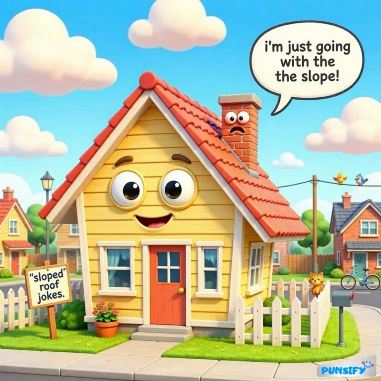 Sloped Roof Jokes