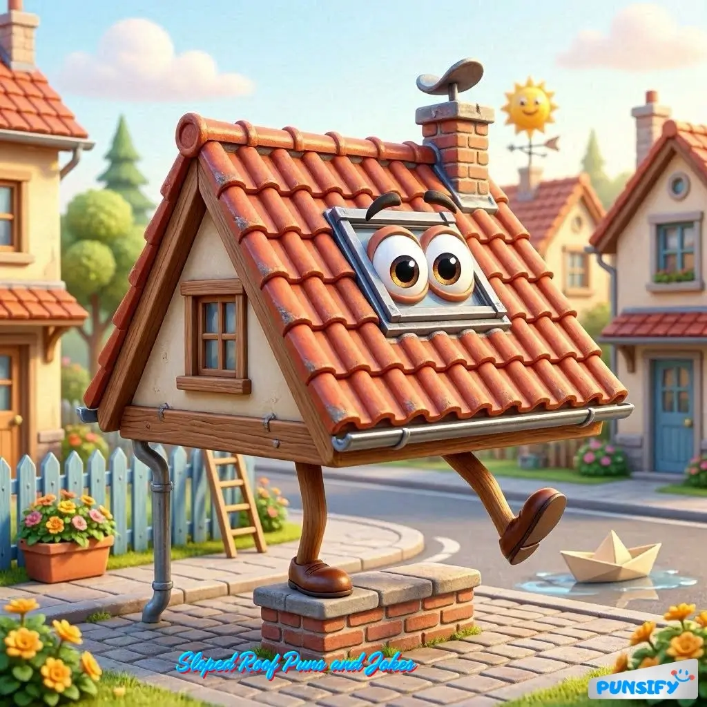 169+ Hilarious Sloped Roof Jokes & Puns to Elevate Your Humor Game Today